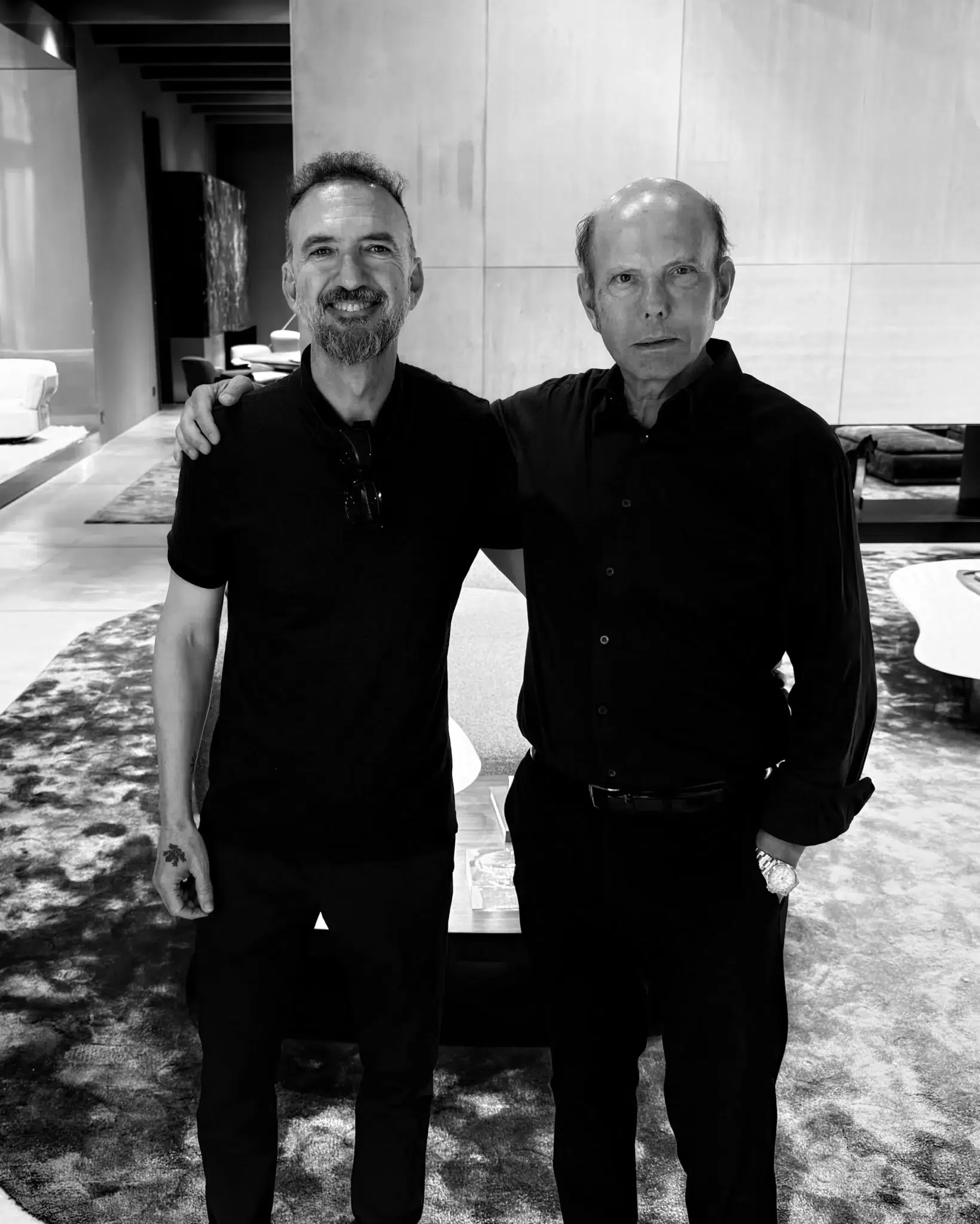 manuel ruiz moriche attending the 70th event from minotti