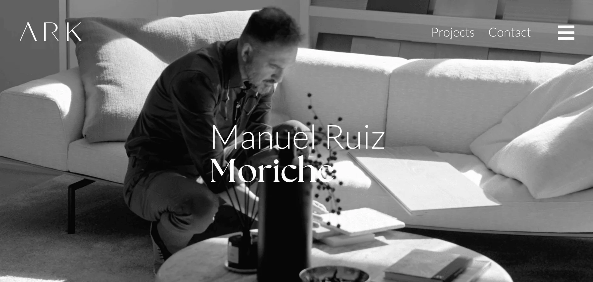 manuel ruiz moriche revamped web page by windup