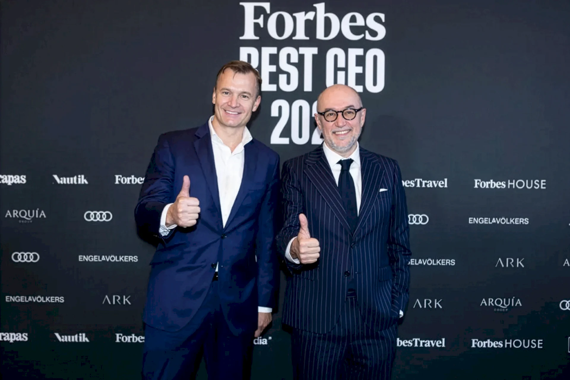 Presentation of the 2025 Forbes Awards. Winner: Meinrad Spenger