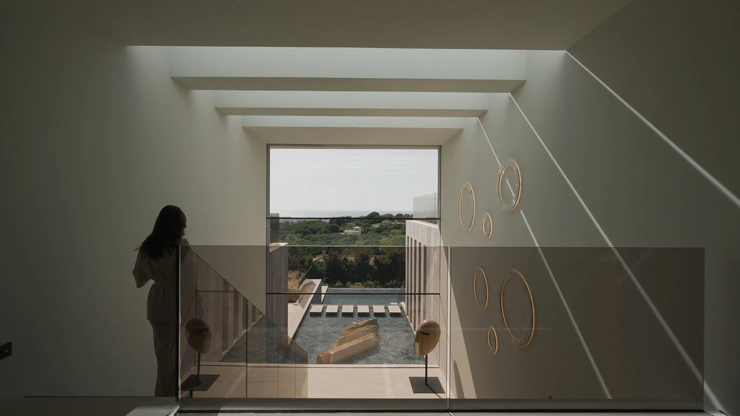 relaxing ambiance and natural ligh at villa enso ARK architects